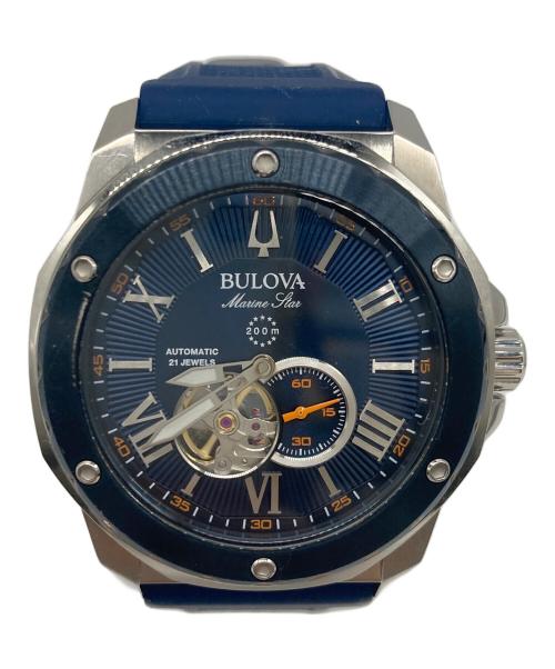BULOVA（ブローバ）BULOVA (ブローバ) マリンスター ネイビーの古着・服飾アイテム