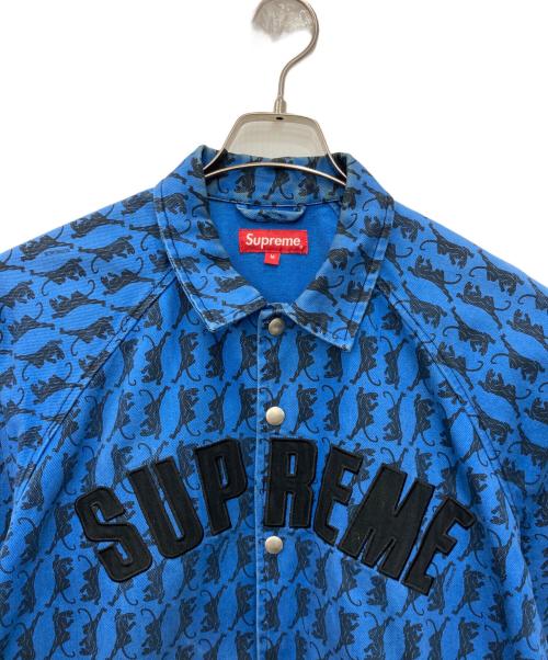 SUPREME（シュプリーム）Supreme (シュプリーム) Snap Front Twill Jacket ブルー サイズ:Ｍの古着・服飾アイテム