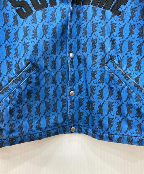 SUPREME（シュプリーム）Supreme (シュプリーム) Snap Front Twill Jacket ブルー サイズ:Ｍの古着・服飾アイテム