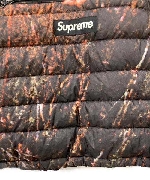 SUPREME（シュプリーム）Supreme (シュプリーム) Micro Down Half Zip Hooded Pullover ブラウン サイズ:Ｍの古着・服飾アイテム