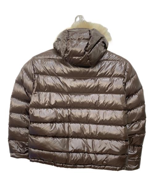 BEAMS（ビームス）BEAMS (ビームス) SHINY DOWN HOODIE ブラウン サイズ:Mの古着・服飾アイテム