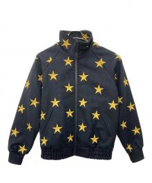 SUPREME（シュプリーム）の古着「Stars Zip Stadium Jacket」｜ブラック