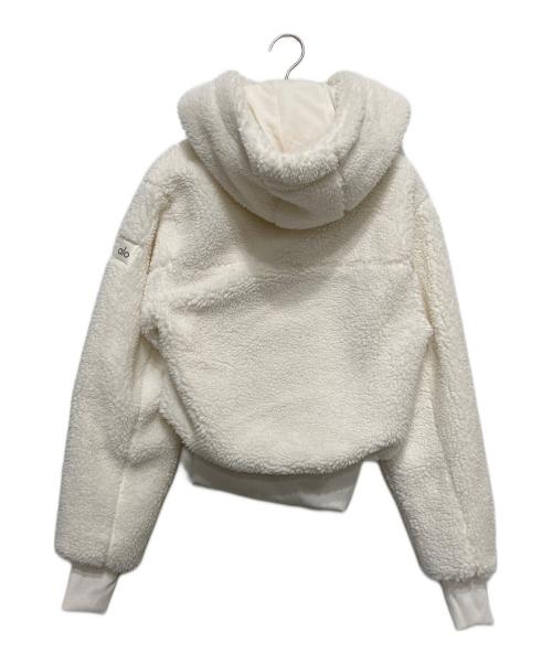 alo（アロ）alo (アロ) foxy sherpa jacket アイボリー サイズ:XXSの古着・服飾アイテム