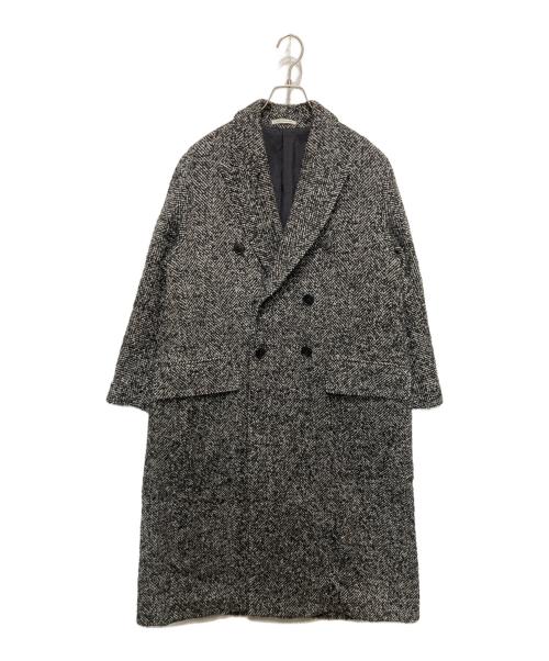 Couture d'adam（クチュールドアダム）COUTURE D'ADAM (クチュールドアダム) Mohair Loop Astracan Double Chester Coat グレー サイズ:36 未使用品の古着・服飾アイテム