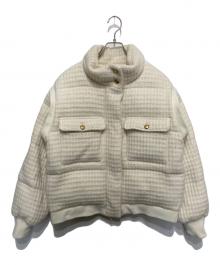 THE TOE（ザ・トゥー）の古着「Brandenburg Tweed Down」｜アイボリー