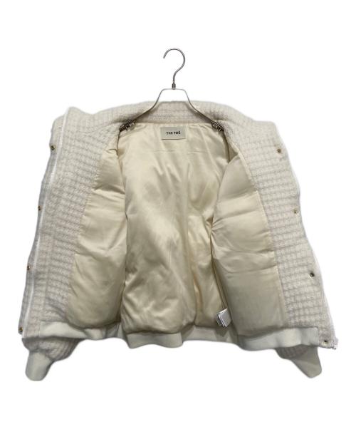 THE TOE（ザ・トゥー）THE TOE (ザ・トゥー) Brandenburg Tweed Down アイボリー サイズ:FREEの古着・服飾アイテム