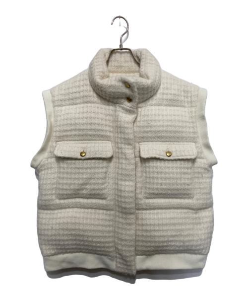 THE TOE（ザ・トゥー）THE TOE (ザ・トゥー) Brandenburg Tweed Down アイボリー サイズ:FREEの古着・服飾アイテム