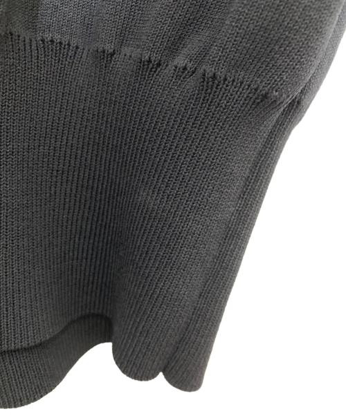 Adam et Rope（アダム エ ロペ）Adam et Rope (アダム エ ロペ) カラー付きハーフスリーブカーディガン ネイビー サイズ:FREEの古着・服飾アイテム