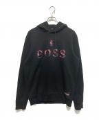 HUGO BOSS×NBAヒューゴ ボス×エヌビーエー）の古着「ロゴパーカー」｜ブラック