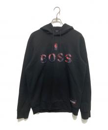 HUGO BOSS×NBA（ヒューゴ ボス×エヌビーエー）の古着「ロゴパーカー」｜ブラック