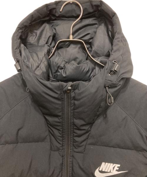 NIKE（ナイキ）NIKE (ナイキ) Fill Down Hoodie JKT　フィル ダウン フーディー ジャケット ブラック サイズ:Lの古着・服飾アイテム