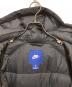 中古・古着 NIKE (ナイキ) Fill Down Hoodie JKT　フィル ダウン フーディー ジャケット ブラック サイズ:L：5000円