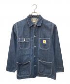 CarHarttカーハート）の古着「デニムカバーオール」｜インディゴ