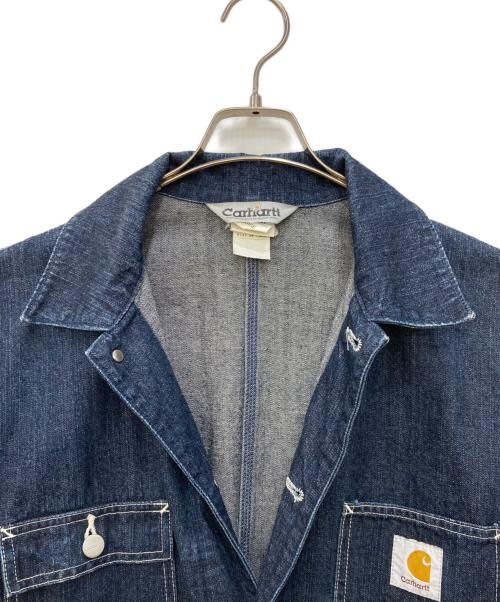 CarHartt（カーハート）CarHartt (カーハート) デニムカバーオール インディゴ サイズ:Ｌの古着・服飾アイテム