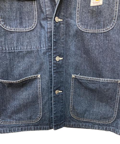 CarHartt（カーハート）CarHartt (カーハート) デニムカバーオール インディゴ サイズ:Ｌの古着・服飾アイテム