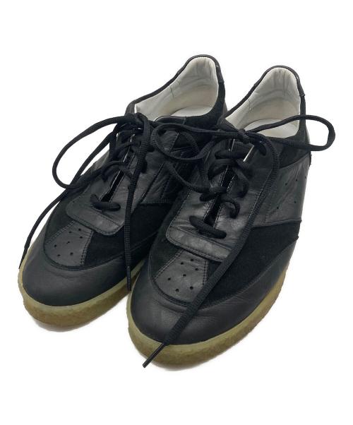 MM6 Maison Margiela（エムエムシックスメゾンマルジェラ）MM6 Maison Margiela (エムエムシックスメゾンマルジェラ) ジャーマントレーナー ブラック サイズ:45の古着・服飾アイテム