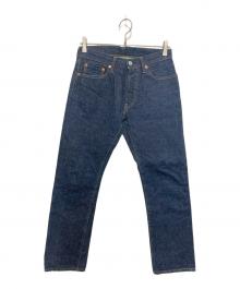 DENIME（ドゥニーム）の古着「66 MODEL 赤耳 デニムパンツ」｜インディゴ