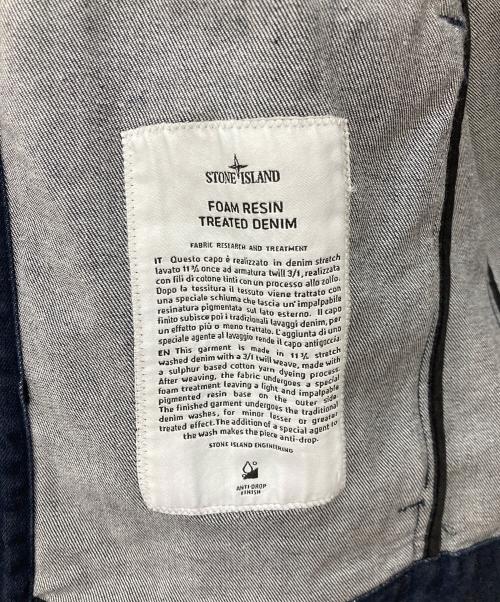 STONE ISLAND（ストーンアイランド）STONE ISLAND (ストーンアイランド) STRETCH DENIM JACKET インディゴ サイズ:Sの古着・服飾アイテム