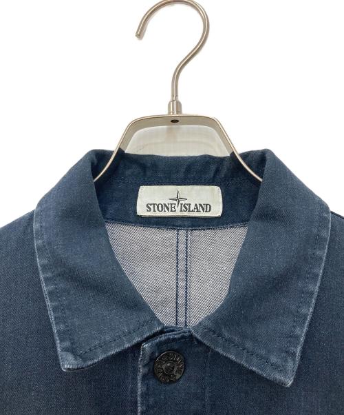 STONE ISLAND（ストーンアイランド）STONE ISLAND (ストーンアイランド) STRETCH DENIM JACKET インディゴ サイズ:Sの古着・服飾アイテム