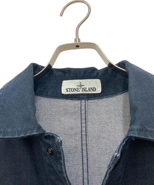 STONE ISLAND（ストーンアイランド）STONE ISLAND (ストーンアイランド) STRETCH DENIM JACKET インディゴ サイズ:Sの古着・服飾アイテム