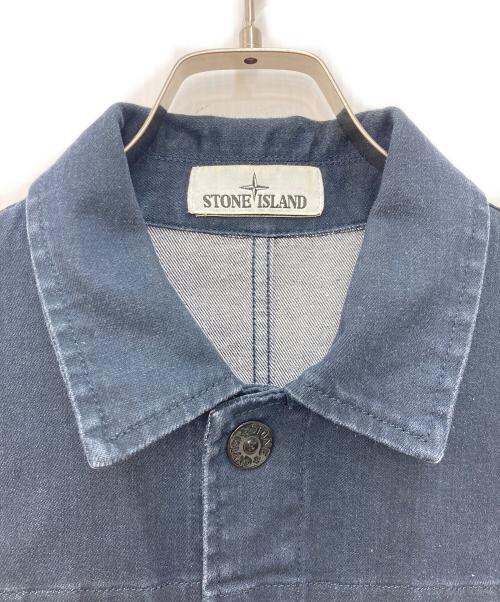 STONE ISLAND（ストーンアイランド）STONE ISLAND (ストーンアイランド) STRETCH DENIM JACKET インディゴ サイズ:Sの古着・服飾アイテム