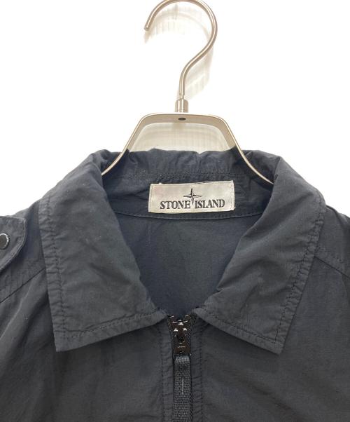 STONE ISLAND（ストーンアイランド）STONE ISLAND (ストーンアイランド) Naslan Light Jacket ブラック サイズ:Ｓの古着・服飾アイテム