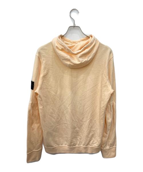 STONE ISLAND（ストーンアイランド）STONE ISLAND (ストーンアイランド) ライトフリース ポップオーバーフーディー オレンジ サイズ:Mの古着・服飾アイテム