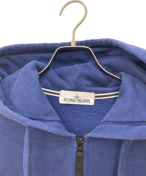 STONE ISLAND（ストーンアイランド）STONE ISLAND (ストーンアイランド) Full Zip Hoodie ネイビー サイズ:Sの古着・服飾アイテム