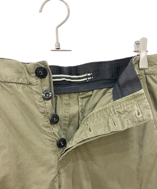 STONE ISLAND（ストーンアイランド）STONE ISLAND (ストーンアイランド) GARMENT SHORT PANTS グリーン サイズ:W28の古着・服飾アイテム