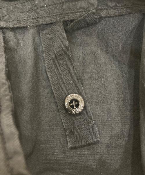 STONE ISLAND（ストーンアイランド）STONE ISLAND (ストーンアイランド) GHOST PIECE COTTON  カーゴパンツパンツ ブラック サイズ:W28の古着・服飾アイテム