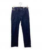 STONE ISLANDストーンアイランド）の古着「ロゴ刺繍デニムパンツ」｜インディゴ