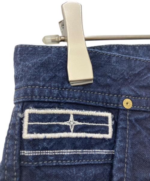 STONE ISLAND（ストーンアイランド）STONE ISLAND (ストーンアイランド) ロゴ刺繍デニムパンツ インディゴ サイズ:SIZE W28の古着・服飾アイテム