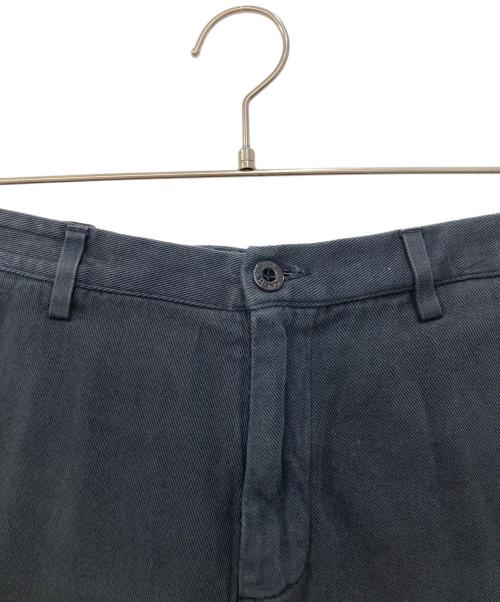 STONE ISLAND（ストーンアイランド）STONE ISLAND (ストーンアイランド) テーパードパンツ ブラック サイズ:44の古着・服飾アイテム