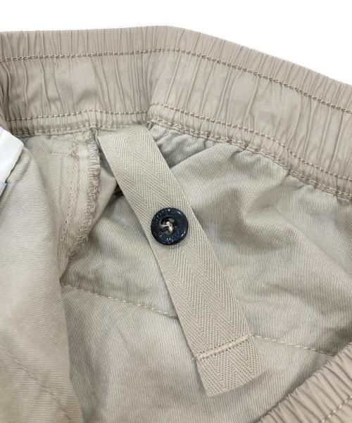 STONE ISLAND（ストーンアイランド）STONE ISLAND (ストーンアイランド) ガーメントダイコットンストレッチシャーリングテーパードリブカーゴパンツ ベージュ サイズ:W28の古着・服飾アイテム