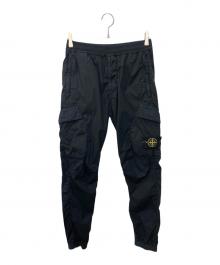 STONE ISLAND（ストーンアイランド）の古着「コットンストレッチワークパンツ」｜ブラック