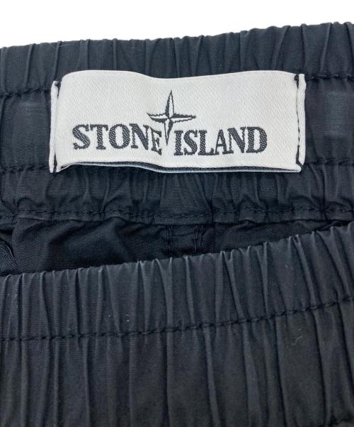 STONE ISLAND（ストーンアイランド）STONE ISLAND (ストーンアイランド) コットンストレッチワークパンツ ブラック サイズ:W28の古着・服飾アイテム