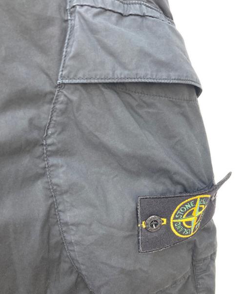 STONE ISLAND（ストーンアイランド）STONE ISLAND (ストーンアイランド) コットンストレッチワークパンツ ブラック サイズ:W28の古着・服飾アイテム