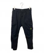 STONE ISLANDストーンアイランド）の古着「CARGO TROUSERS GARMENTDIE」｜ブラック