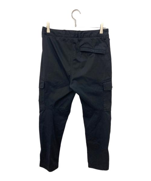 STONE ISLAND（ストーンアイランド）STONE ISLAND (ストーンアイランド) CARGO TROUSERS GARMENTDIE ブラック サイズ:W28の古着・服飾アイテム
