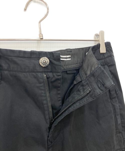 STONE ISLAND（ストーンアイランド）STONE ISLAND (ストーンアイランド) CARGO TROUSERS GARMENTDIE ブラック サイズ:W28の古着・服飾アイテム