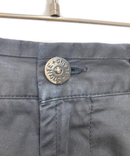 STONE ISLAND（ストーンアイランド）STONE ISLAND (ストーンアイランド) CARGO TROUSERS GARMENTDIE ブラック サイズ:W28の古着・服飾アイテム