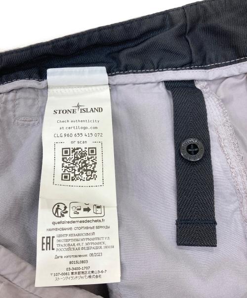STONE ISLAND（ストーンアイランド）STONE ISLAND (ストーンアイランド) CARGO BERMUDA SHORT PANTS グレー サイズ:W28の古着・服飾アイテム