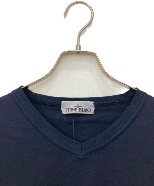 STONE ISLAND（ストーンアイランド）STONE ISLAND (ストーンアイランド) ポケットTシャツ ネイビー サイズ:XXL 未使用品の古着・服飾アイテム