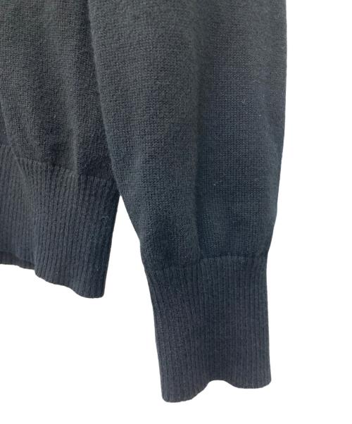 STONE ISLAND（ストーンアイランド）STONE ISLAND (ストーンアイランド) Soft Cotton Crew Knit ブラック サイズ:Mの古着・服飾アイテム