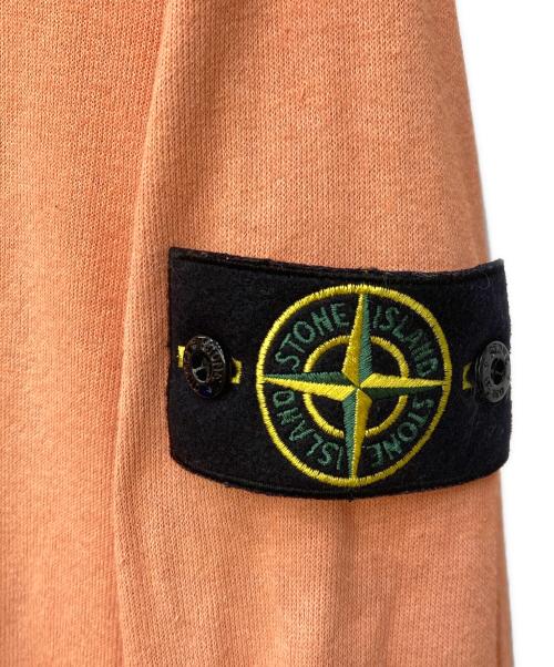 STONE ISLAND（ストーンアイランド）STONE ISLAND (ストーンアイランド) GARMENT DYED POPOVER HOODIE オレンジ サイズ:Ｓの古着・服飾アイテム
