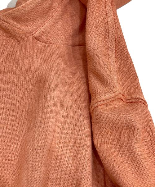 STONE ISLAND（ストーンアイランド）STONE ISLAND (ストーンアイランド) GARMENT DYED POPOVER HOODIE オレンジ サイズ:Ｓの古着・服飾アイテム