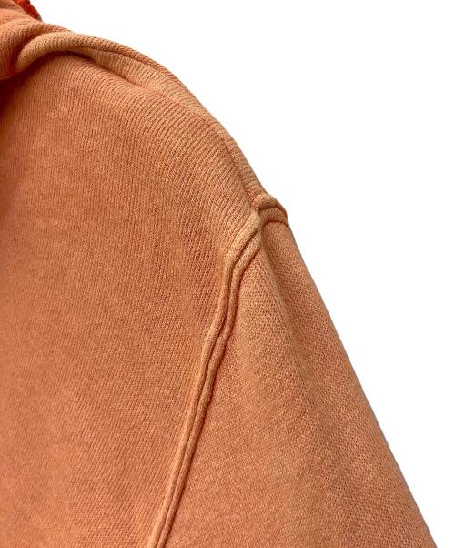 STONE ISLAND（ストーンアイランド）STONE ISLAND (ストーンアイランド) GARMENT DYED POPOVER HOODIE オレンジ サイズ:Ｓの古着・服飾アイテム