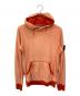 STONE ISLAND（ストーンアイランド）の古着「GARMENT DYED POPOVER HOODIE」｜オレンジ