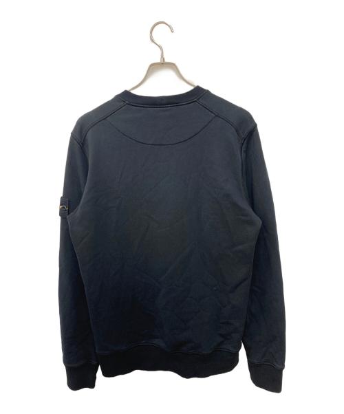 STONE ISLAND（ストーンアイランド）STONE ISLAND (ストーンアイランド) PULL OVER SWEAT ブラック サイズ:Mの古着・服飾アイテム