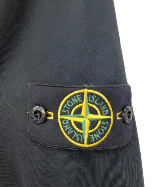 STONE ISLAND（ストーンアイランド）STONE ISLAND (ストーンアイランド) PULL OVER SWEAT ブラック サイズ:Mの古着・服飾アイテム